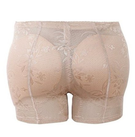 Tajts med inlgg p rumpa och hfter - f strre rumpa &amp; hfter och platt mage snabbt - BEIGE