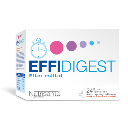 Effidigest MATSMLTNING Brustabletter Fr Uppsvlld Mage 