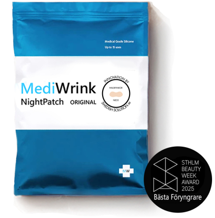 MediWrink Night Patch - HALSRYNKOR Dubbelhaka -teranvndbar